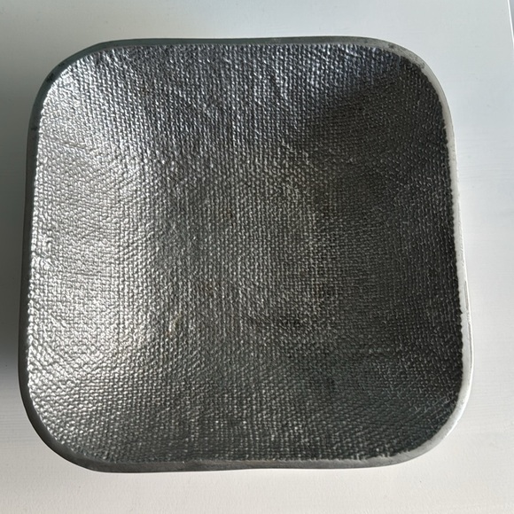 Joseph Abboud Made in India Square Decorative MCM Accent Bowl - Picture 2 of 7